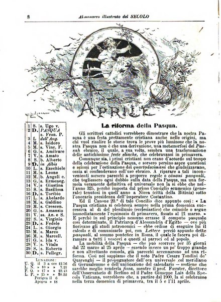 Almanacco illustrato del giornale Il secolo