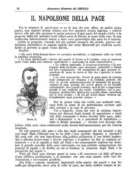 Almanacco illustrato del giornale Il secolo