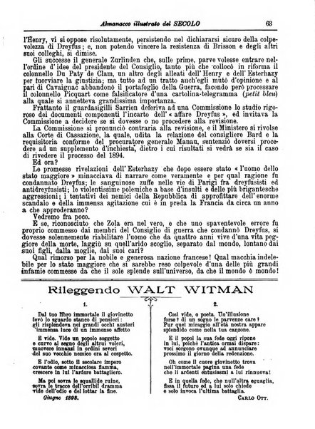 Almanacco illustrato del giornale Il secolo