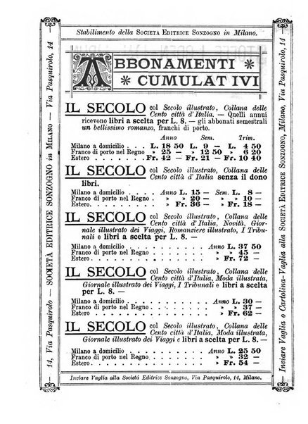 Almanacco illustrato del giornale Il secolo