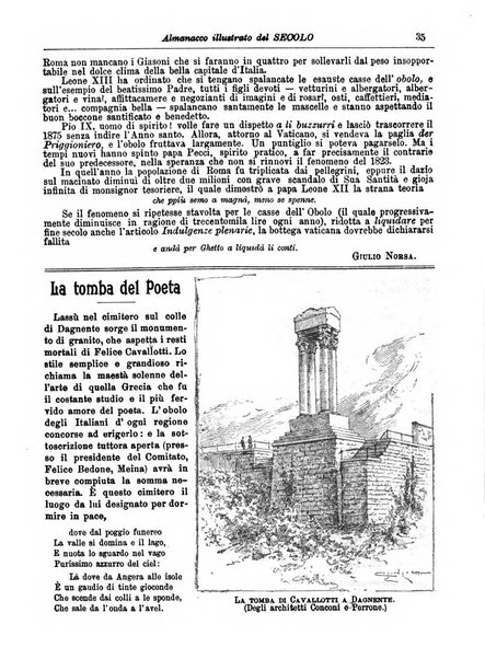 Almanacco illustrato del giornale Il secolo