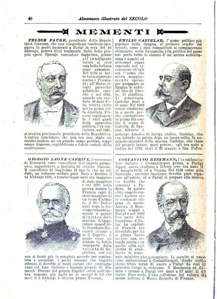 Almanacco illustrato del giornale Il secolo