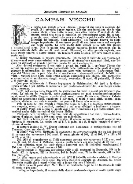 Almanacco illustrato del giornale Il secolo