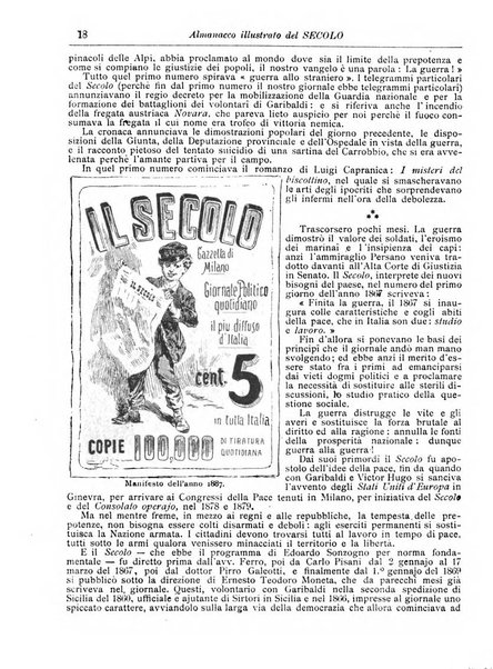 Almanacco illustrato del giornale Il secolo