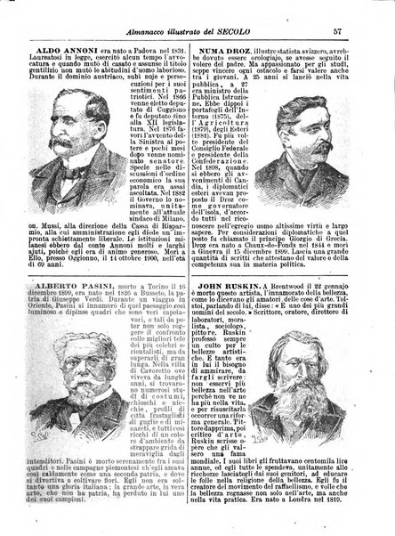 Almanacco illustrato del giornale Il secolo