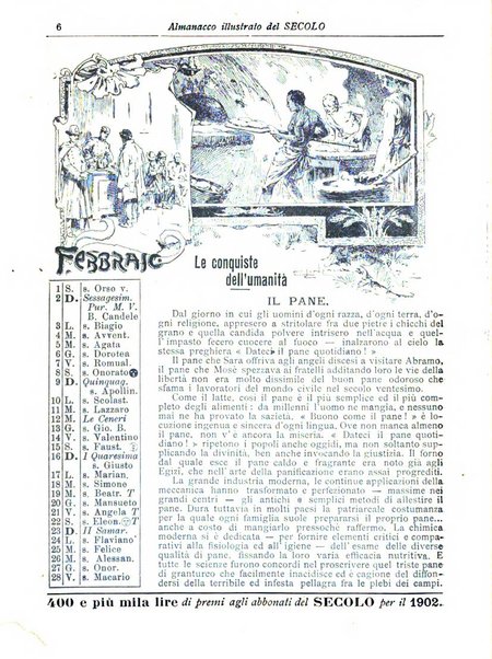 Almanacco illustrato del giornale Il secolo