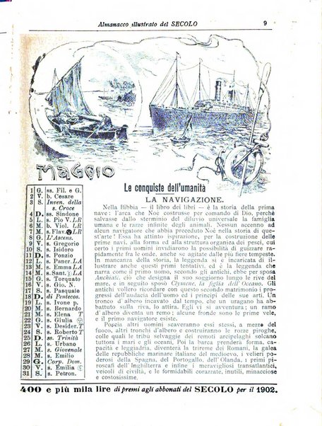 Almanacco illustrato del giornale Il secolo