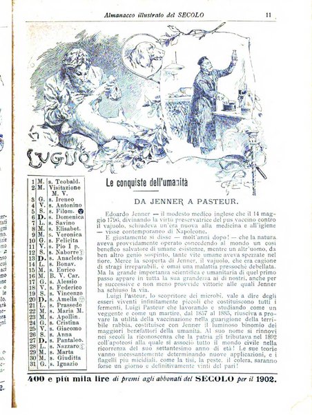 Almanacco illustrato del giornale Il secolo