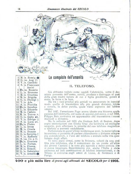 Almanacco illustrato del giornale Il secolo