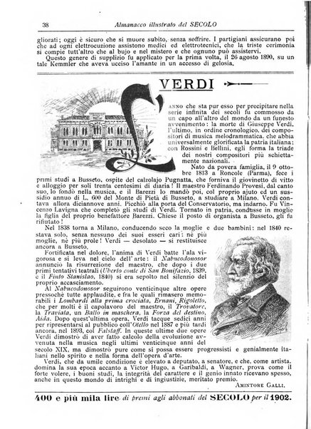 Almanacco illustrato del giornale Il secolo