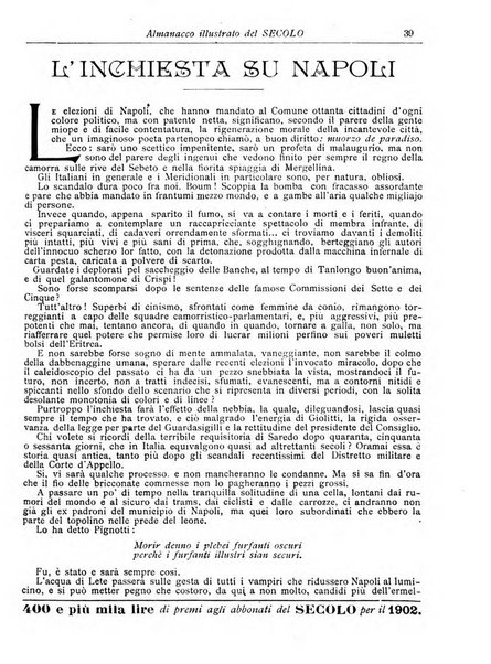 Almanacco illustrato del giornale Il secolo