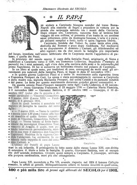 Almanacco illustrato del giornale Il secolo