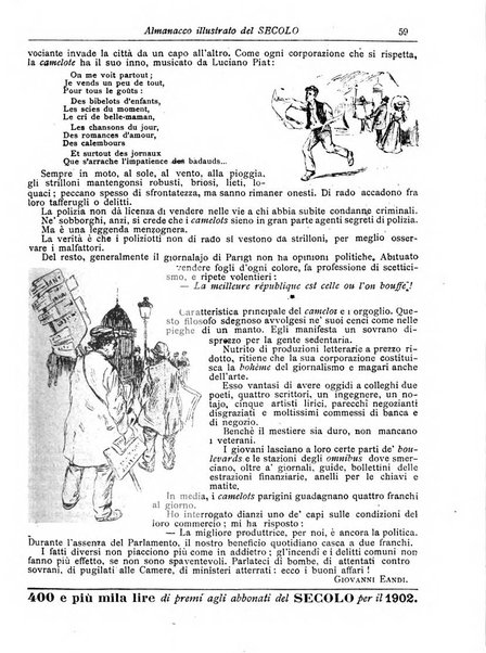 Almanacco illustrato del giornale Il secolo