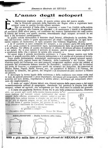 Almanacco illustrato del giornale Il secolo