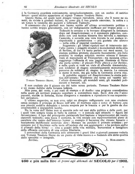 Almanacco illustrato del giornale Il secolo