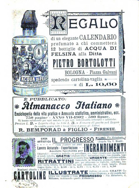 Almanacco illustrato del giornale Il secolo