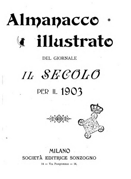 Almanacco illustrato del giornale Il secolo