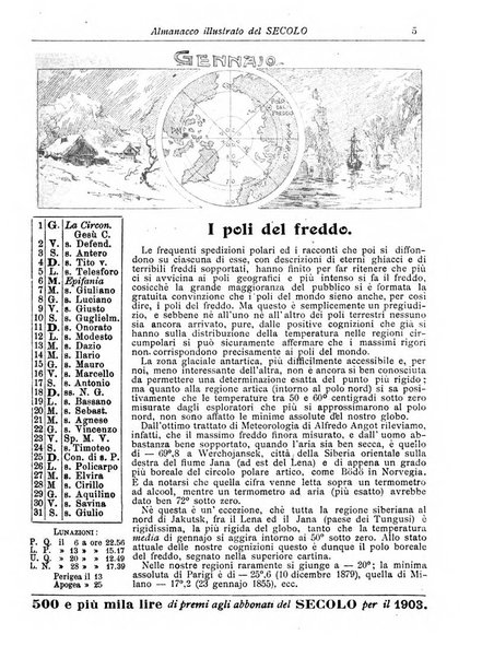 Almanacco illustrato del giornale Il secolo