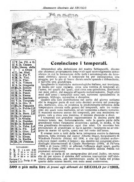 Almanacco illustrato del giornale Il secolo