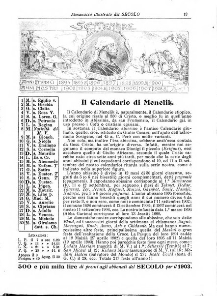 Almanacco illustrato del giornale Il secolo