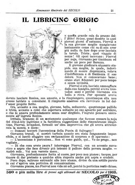 Almanacco illustrato del giornale Il secolo