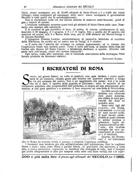 Almanacco illustrato del giornale Il secolo