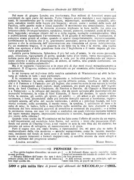 Almanacco illustrato del giornale Il secolo