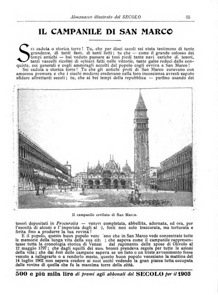 Almanacco illustrato del giornale Il secolo