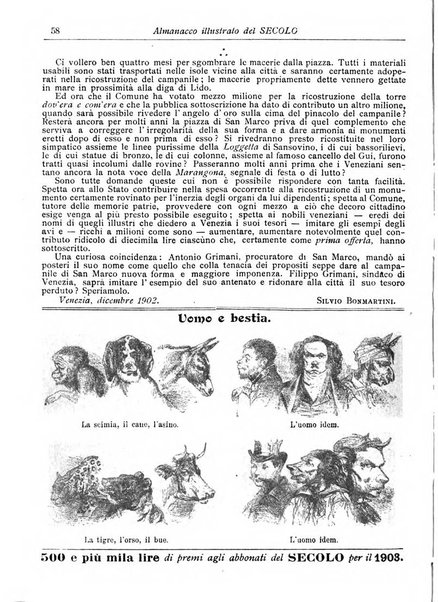 Almanacco illustrato del giornale Il secolo