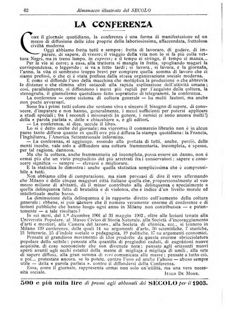 Almanacco illustrato del giornale Il secolo