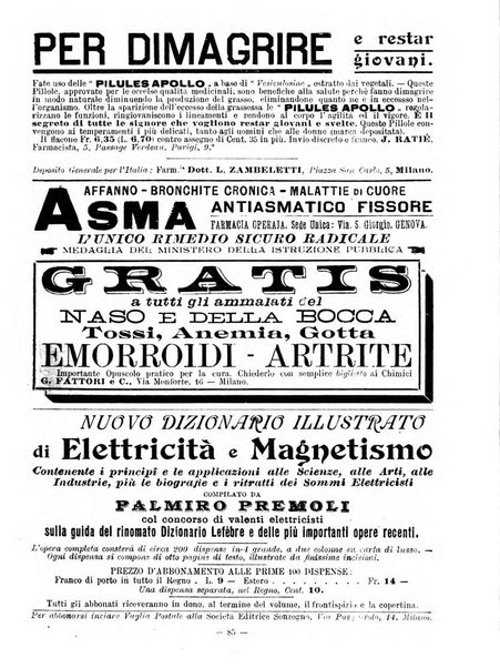 Almanacco illustrato del giornale Il secolo