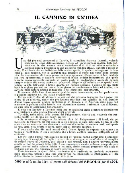 Almanacco illustrato del giornale Il secolo