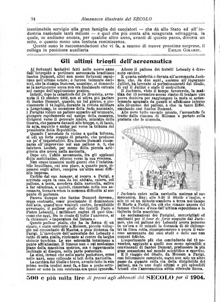 Almanacco illustrato del giornale Il secolo