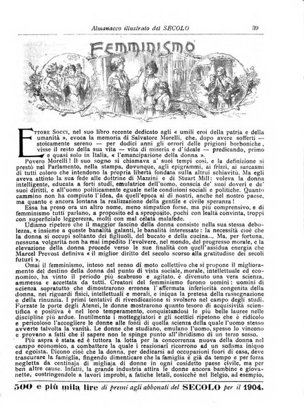 Almanacco illustrato del giornale Il secolo