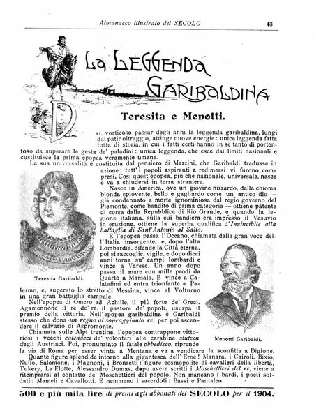 Almanacco illustrato del giornale Il secolo