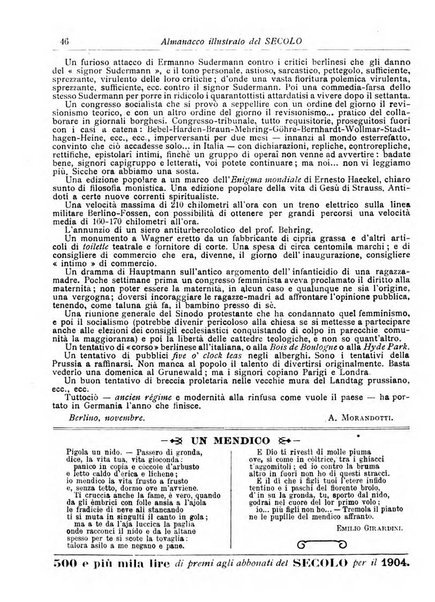 Almanacco illustrato del giornale Il secolo