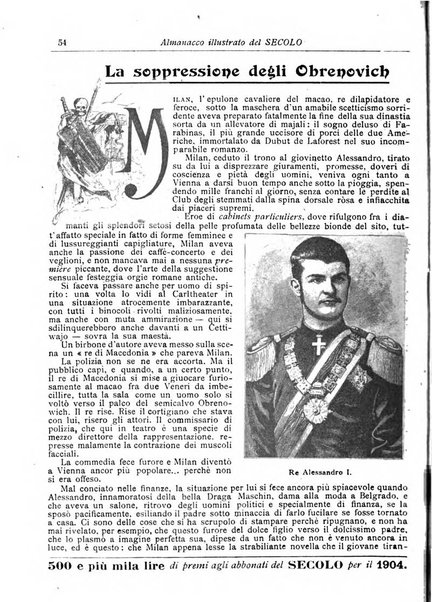 Almanacco illustrato del giornale Il secolo