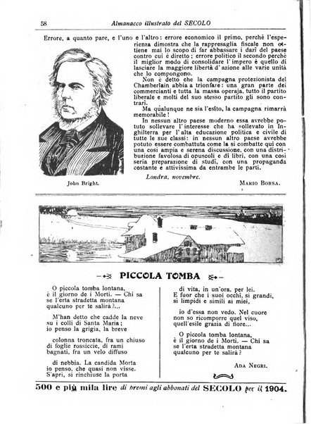 Almanacco illustrato del giornale Il secolo