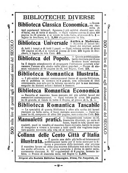 Almanacco illustrato del giornale Il secolo