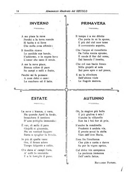 Almanacco illustrato del giornale Il secolo