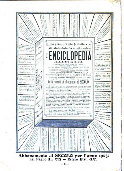 Almanacco illustrato del giornale Il secolo