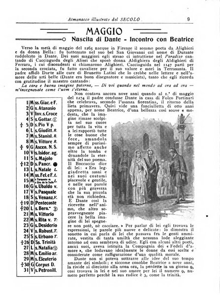 Almanacco illustrato del giornale Il secolo