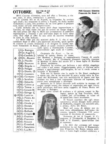 Almanacco illustrato del giornale Il secolo