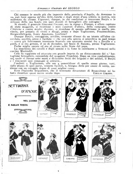 Almanacco illustrato del giornale Il secolo