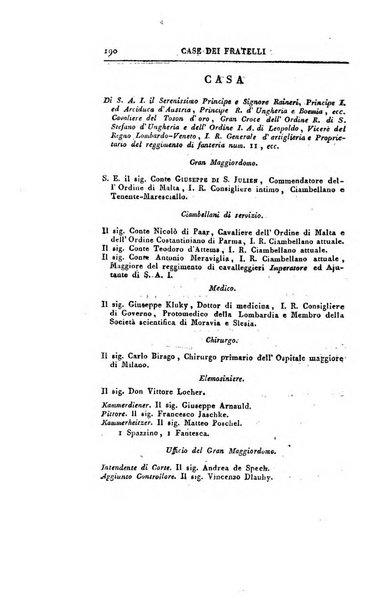 Almanacco imperiale reale per le provincie del Regno Lombardo-Veneto soggette al governo di Milano per l'anno ...