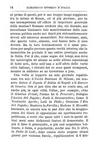 Almanacco istorico d'Italia