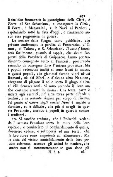 Almanacco istorico politico militare scientifico di tutti gli avvenimenti dell'anno ... premesso un compendio dei fatti più interessanti accaduti nei cinque anni passati, e sarà continuato