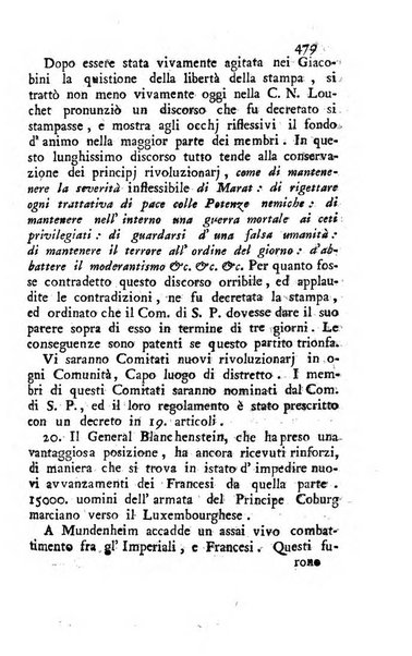 Almanacco istorico politico militare scientifico di tutti gli avvenimenti dell'anno ... premesso un compendio dei fatti più interessanti accaduti nei cinque anni passati, e sarà continuato