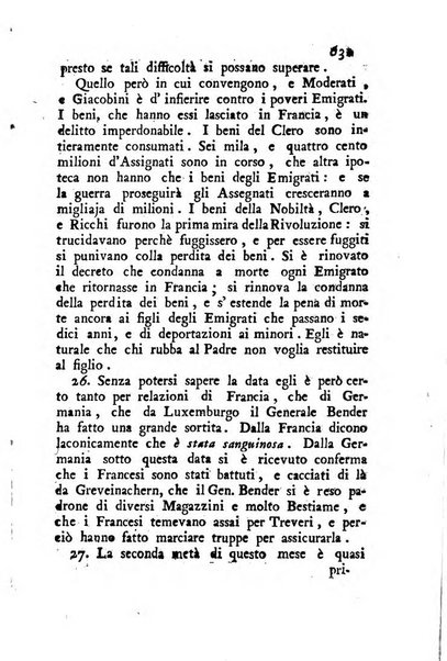 Almanacco istorico politico militare scientifico di tutti gli avvenimenti dell'anno ... premesso un compendio dei fatti più interessanti accaduti nei cinque anni passati, e sarà continuato