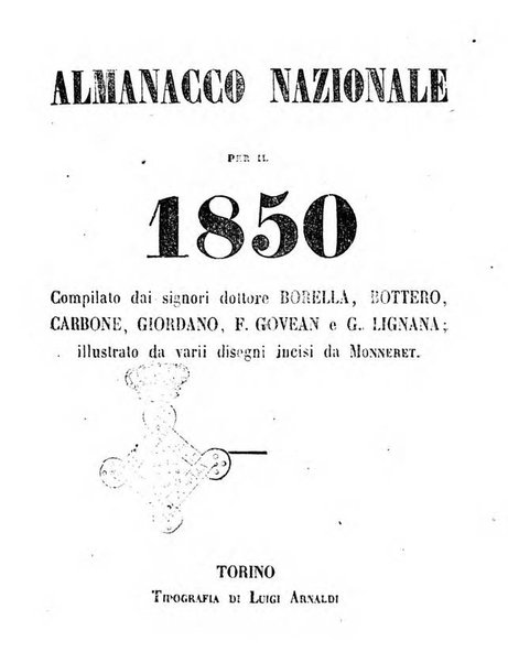 Almanacco nazionale per il ...